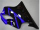 Plástica Moto CBR 600 F4i 2001-2003 - Azul Negro Plástica Moto CBR 600 F4i 2001-2003 - Azul Negro