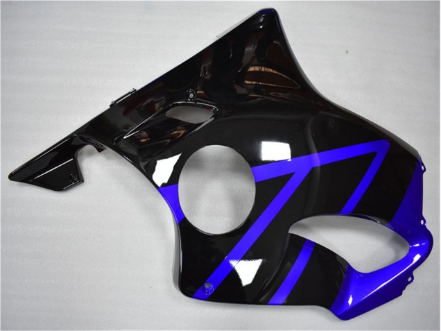 Plástica Moto CBR 600 F4i 2001-2003 - Azul Negro Plástica Moto CBR 600 F4i 2001-2003 - Azul Negro