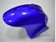Plástica Moto CBR 600 F4i 2001-2003 - Azul Negro Plástica Moto CBR 600 F4i 2001-2003 - Azul Negro