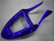 Plástica Moto CBR 600 F4i 2001-2003 - Azul Negro Plástica Moto CBR 600 F4i 2001-2003 - Azul Negro