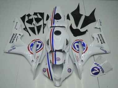 Plástica Moto CBR 600 RR 2007-2008 - Blanco