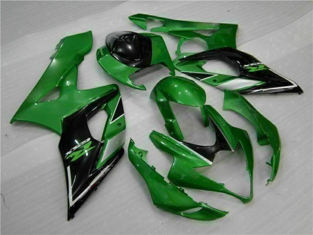 Plástica Moto GSXR 1000 K5 2005-2006 - Verde Plástica Moto GSXR 1000 K5 2005-2006 - Verde