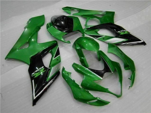 Plástica Moto GSXR 1000 K5 2005-2006 - Verde Plástica Moto GSXR 1000 K5 2005-2006 - Verde