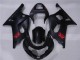 Plástica Moto GSXR 600 / 750 K1 K2 K3 2001-2003 - Negro Plástica Moto GSXR 600 / 750 K1 K2 K3 2001-2003 - Negro