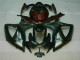Plástica Moto GSXR 600 / 750 K6 2006-2007 - Negro Rojo Plástica Moto GSXR 600 / 750 K6 2006-2007 - Negro Rojo
