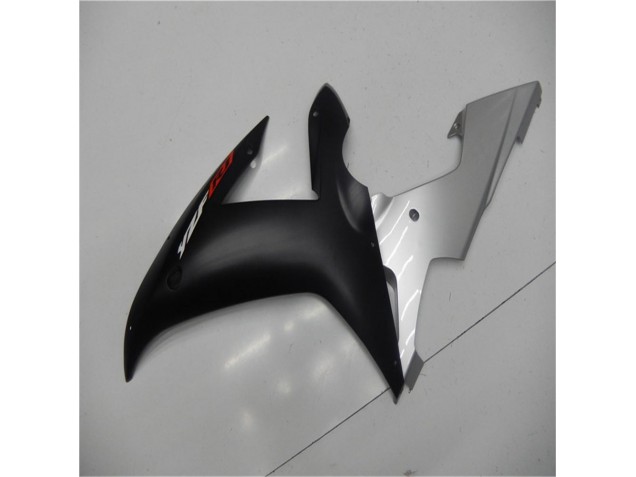 Plástica Moto R1 2002-2003 - Plata Negro Plástica Moto R1 2002-2003 - Plata Negro