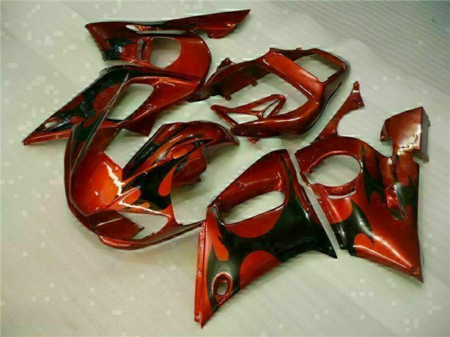Plástica Moto R6 1998-2002 - Marrón Plástica Moto R6 1998-2002 - Marrón
