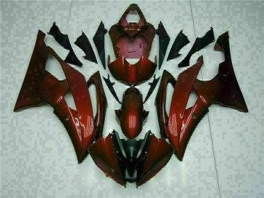 Plástica Moto R6 2008-2016 - Rojo