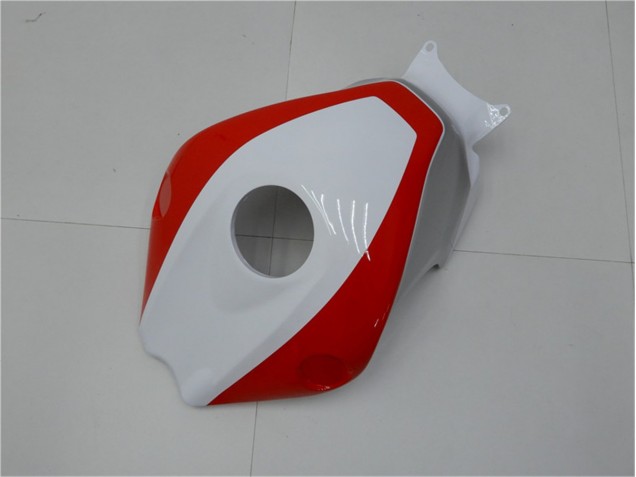 Plástico Moto CBR 1000 RR 2008-2011 - Blanco Rojo Plástico Moto CBR 1000 RR 2008-2011 - Blanco Rojo