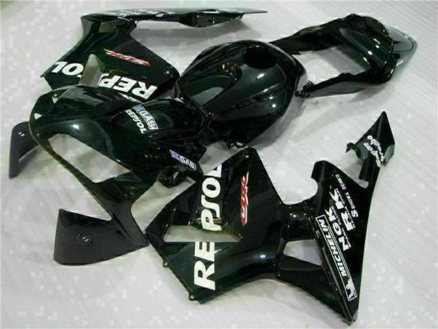 Plástico Moto CBR 600 RR 2003-2004 - Negro Plástico Moto CBR 600 RR 2003-2004 - Negro