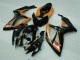 Plástico Moto GSXR 600 / 750 K6 2006-2007 - Negro Naranja Plástico Moto GSXR 600 / 750 K6 2006-2007 - Negro Naranja