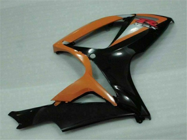 Plástico Moto GSXR 600 / 750 K6 2006-2007 - Negro Naranja Plástico Moto GSXR 600 / 750 K6 2006-2007 - Negro Naranja