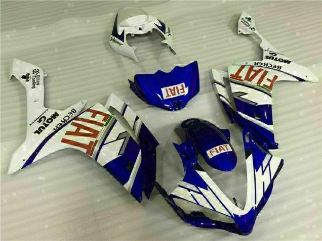 Plástico Moto R1 2007-2008 - Azul Plástico Moto R1 2007-2008 - Azul