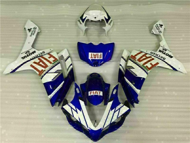 Plástico Moto R1 2007-2008 - Azul Plástico Moto R1 2007-2008 - Azul