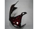 Plástico Moto R6 2003-2005 - Negro Rojo Llama Plástico Moto R6 2003-2005 - Negro Rojo Llama