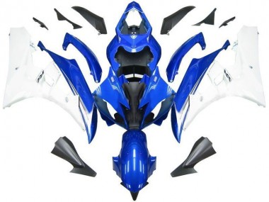Plástico Moto R6 2006-2007 - Azul Blanco