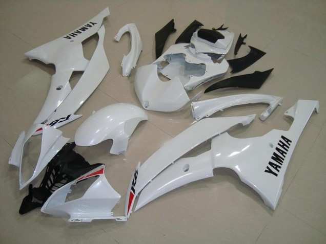 Plástico Moto R6 2008-2016 - Blanco Perla Plástico Moto R6 2008-2016 - Blanco Perla